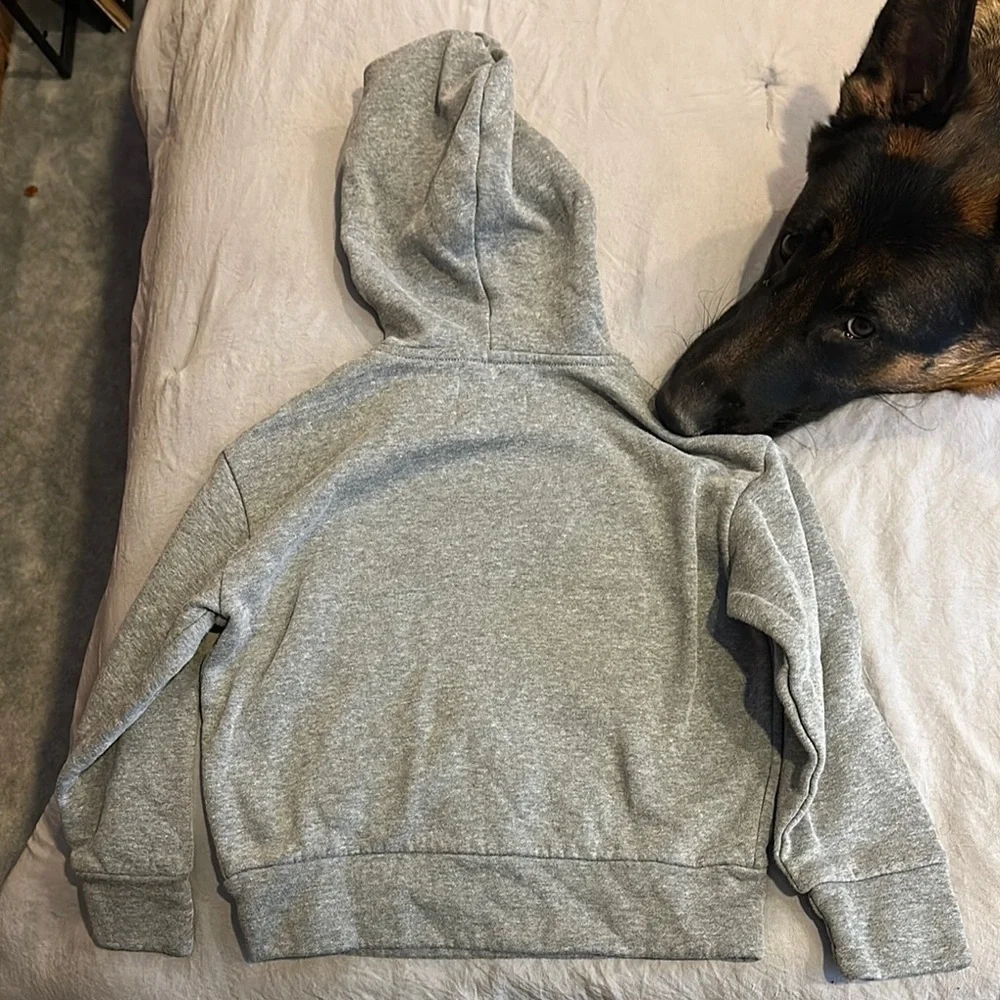 Old Navy Gray kids mandalorian Hoodie Sweatshirt size small